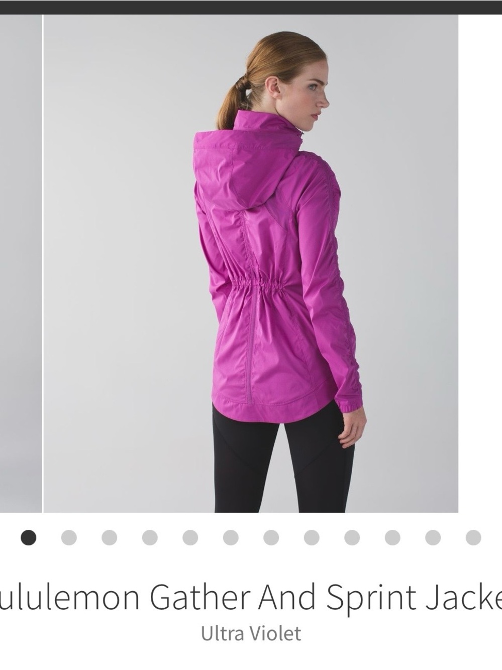 lululemon athletica Ultra Violet Hooded Utility Jacket